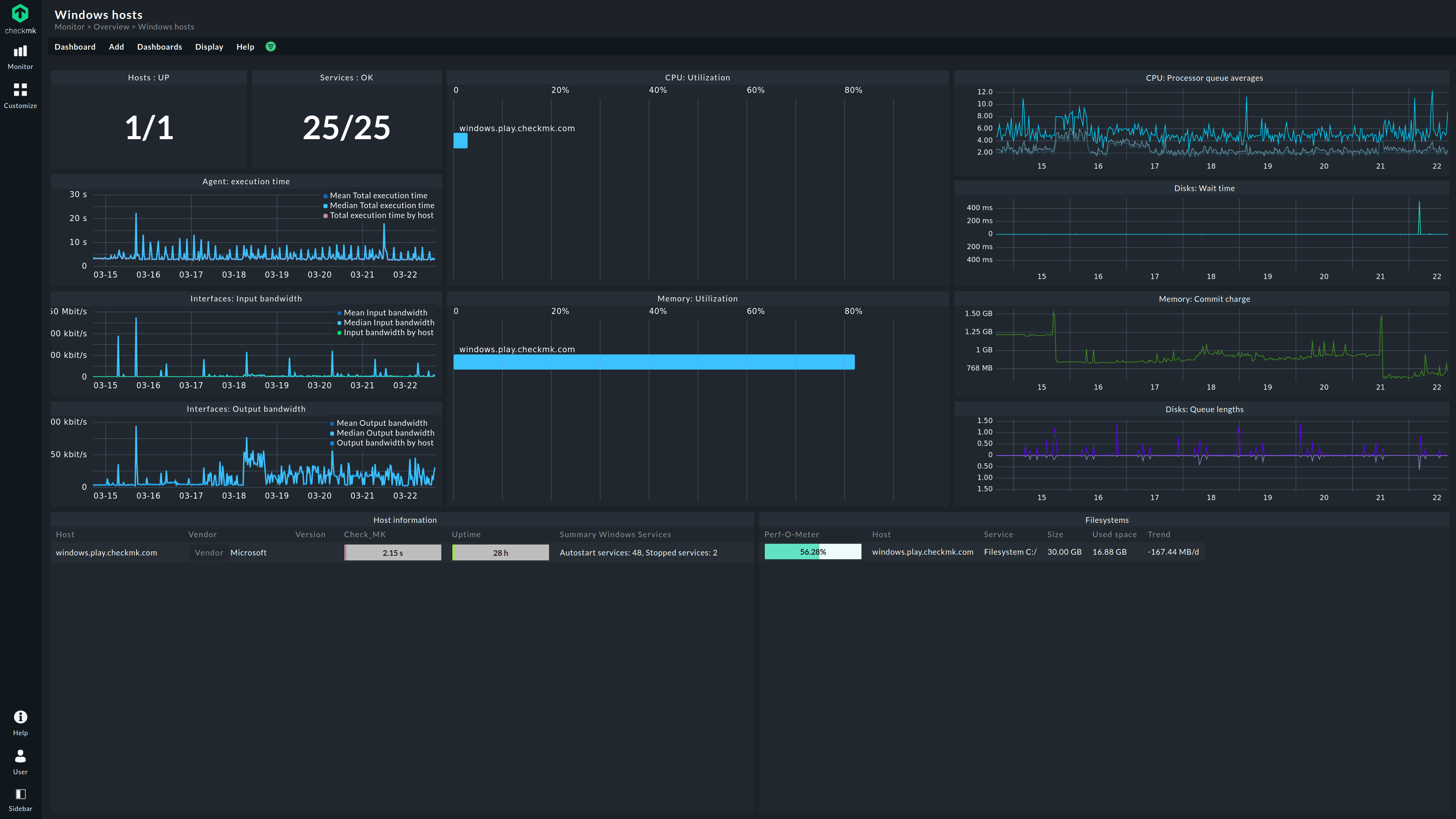 Windows on sale server monitoring