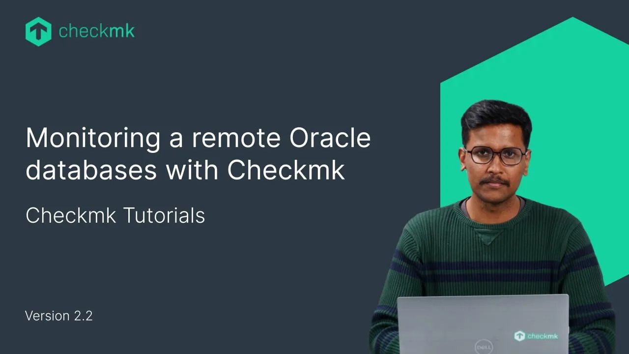 Monitoring a remote Oracle database with Checkmk