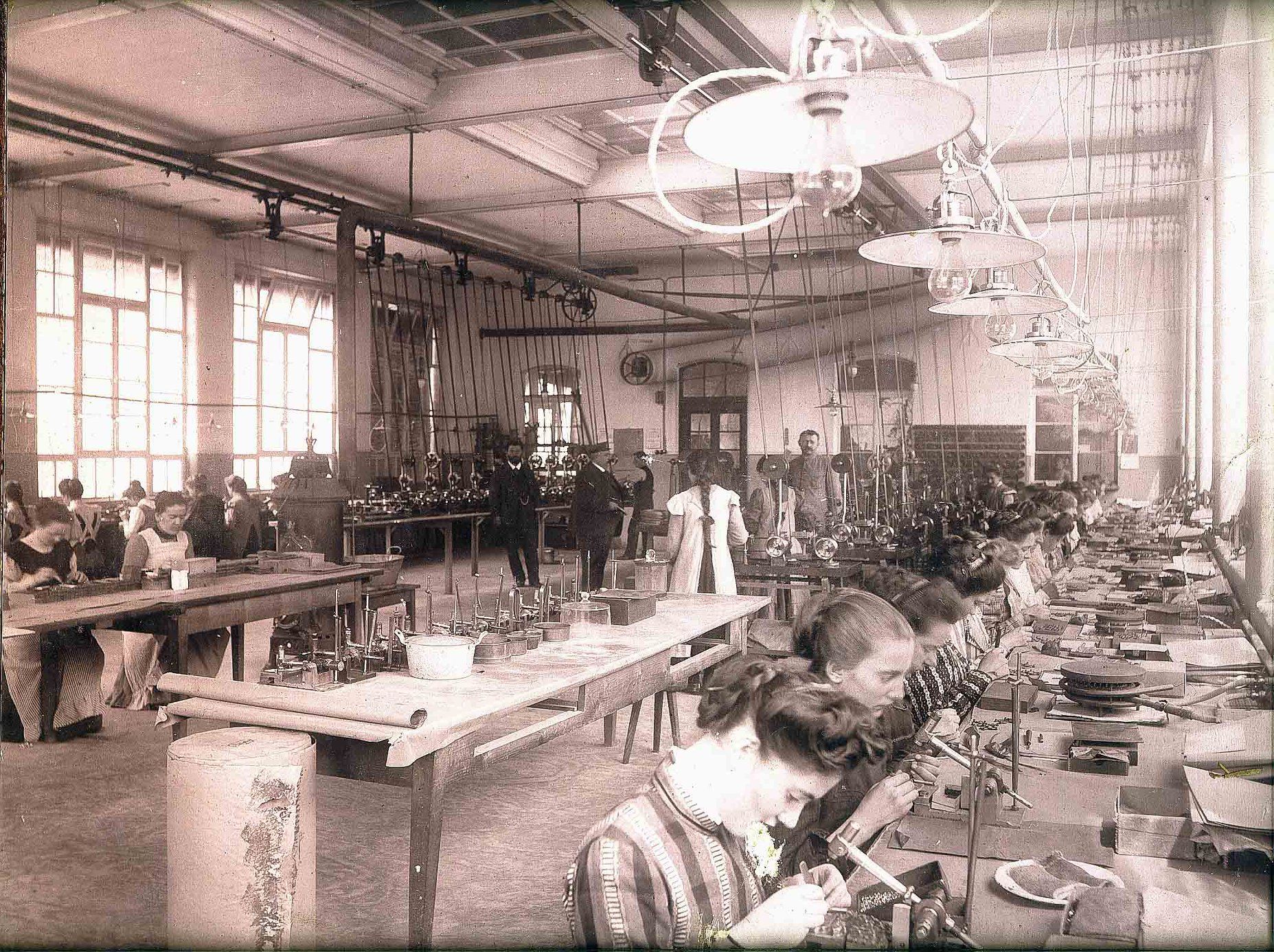 In 1908, KERN-LIEBERS already had large production facilities