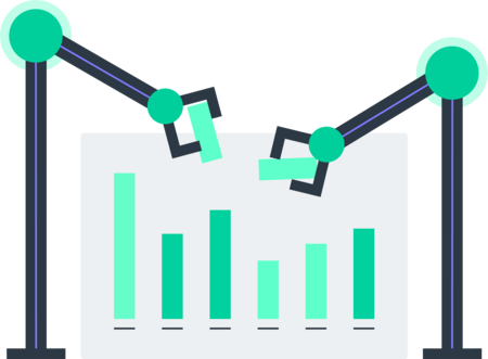 Illustration representing automated operations