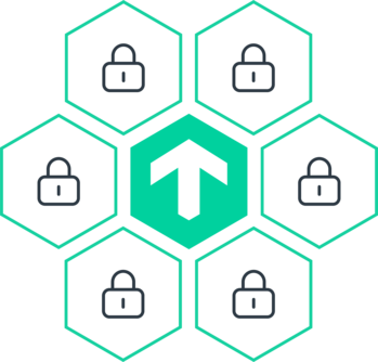 Illustration representing data security and site ownership