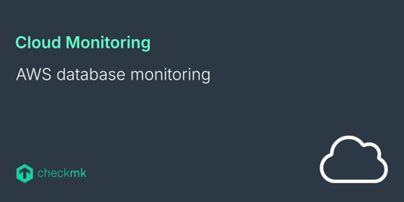 AWS database monitoring