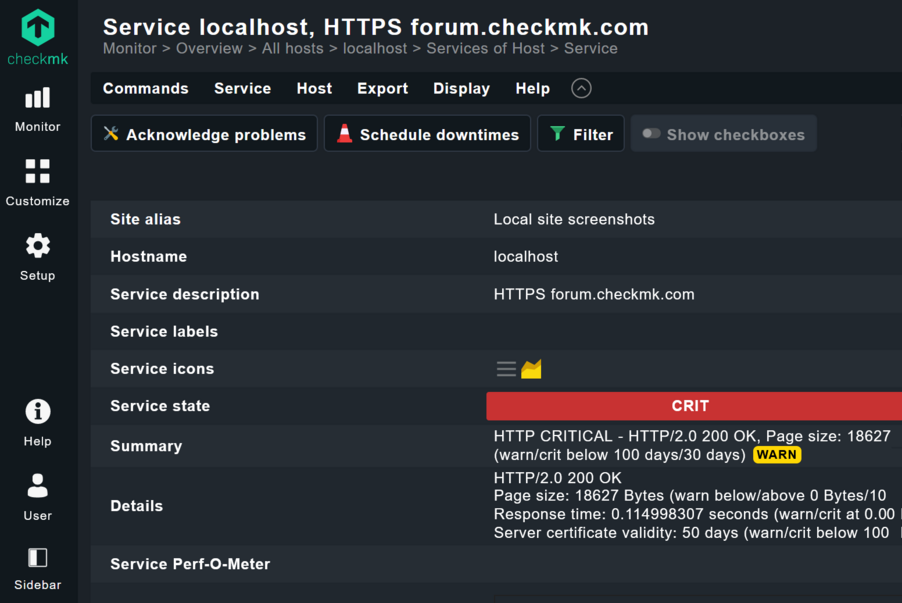Dettagli di un servizio fondamentale per il monitoraggio dei siti web 